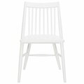 Safavieh 19 in. Wren Spindle Dining Chair, White DCH1000B-SET2
